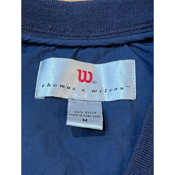 Vintage Thomas E Wilson Golf Windbreaker Pullover Jacket Mens M Tartan Plaid EUC - Picture 4 of 8